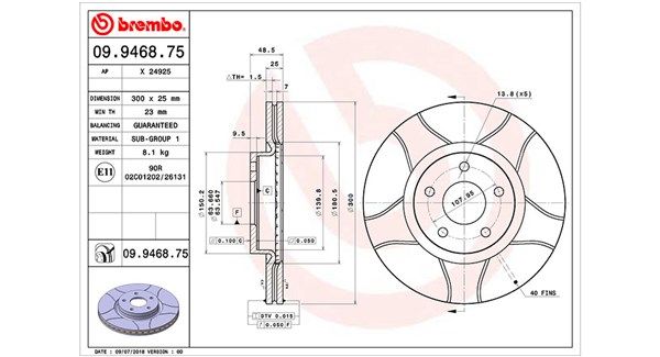 MAGNETI MARELLI Тормозной диск 360406026405